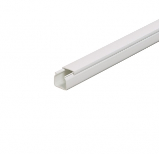 Lišta kabelová montážní bílá 15x12